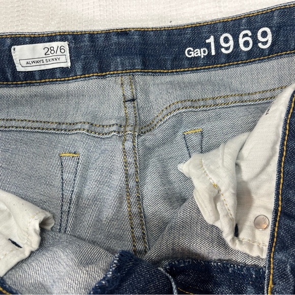 GAP Always Skinny Jeans Sz 28/6 - Picture 5 of 10